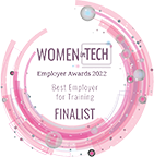 Women in Tech Awards - Best Employer for Training
